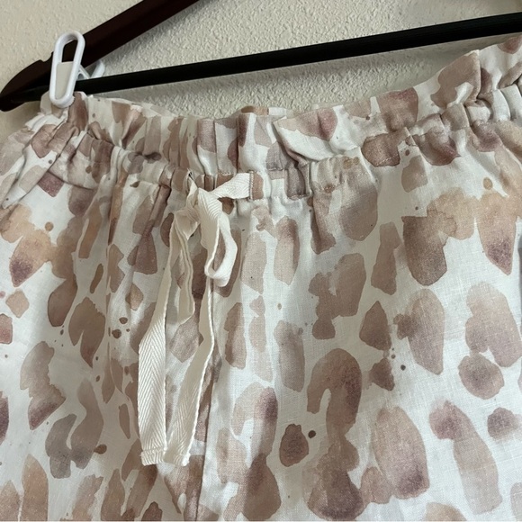 NWT Bella Dahl Ruffle Waist Short in Mojave Spots Print Size Small - Picture 6 of 10